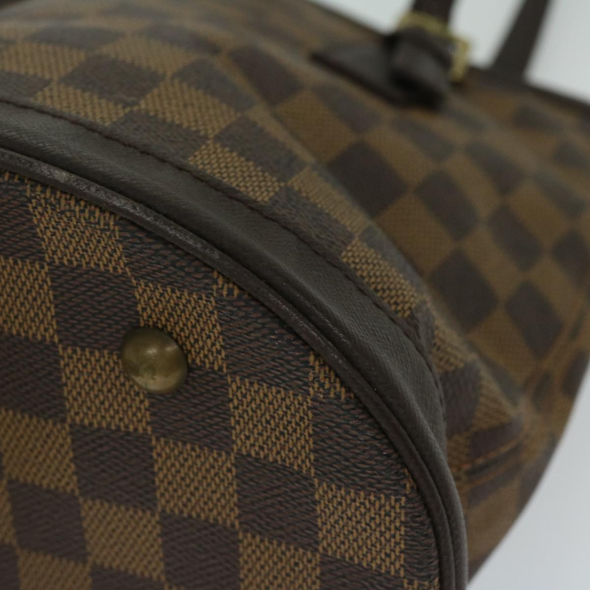 LOUIS VUITTON Damier Ebene Marais Shoulder Bag N42240 LV Auth 67788