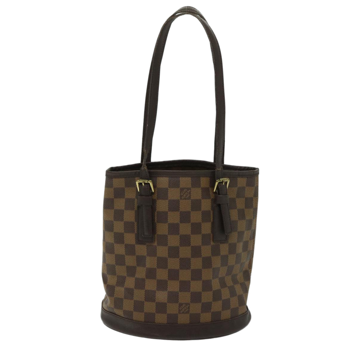 LOUIS VUITTON Damier Ebene Marais Shoulder Bag N42240 LV Auth 67788