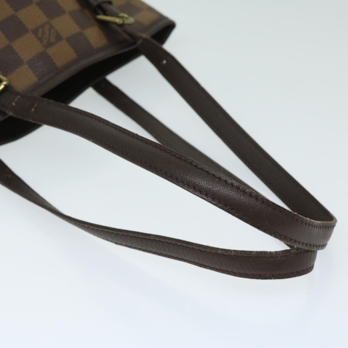 LOUIS VUITTON Damier Ebene Marais Shoulder Bag N42240 LV Auth 67788