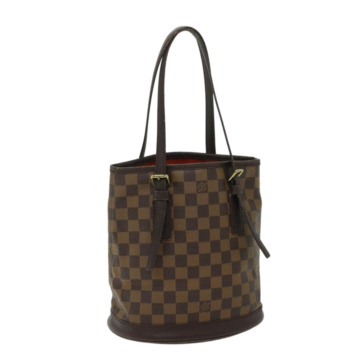 LOUIS VUITTON Damier Ebene Marais Shoulder Bag N42240 LV Auth 67810