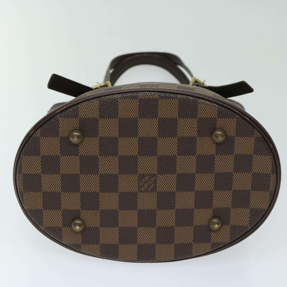 LOUIS VUITTON Damier Ebene Marais Shoulder Bag N42240 LV Auth 67810