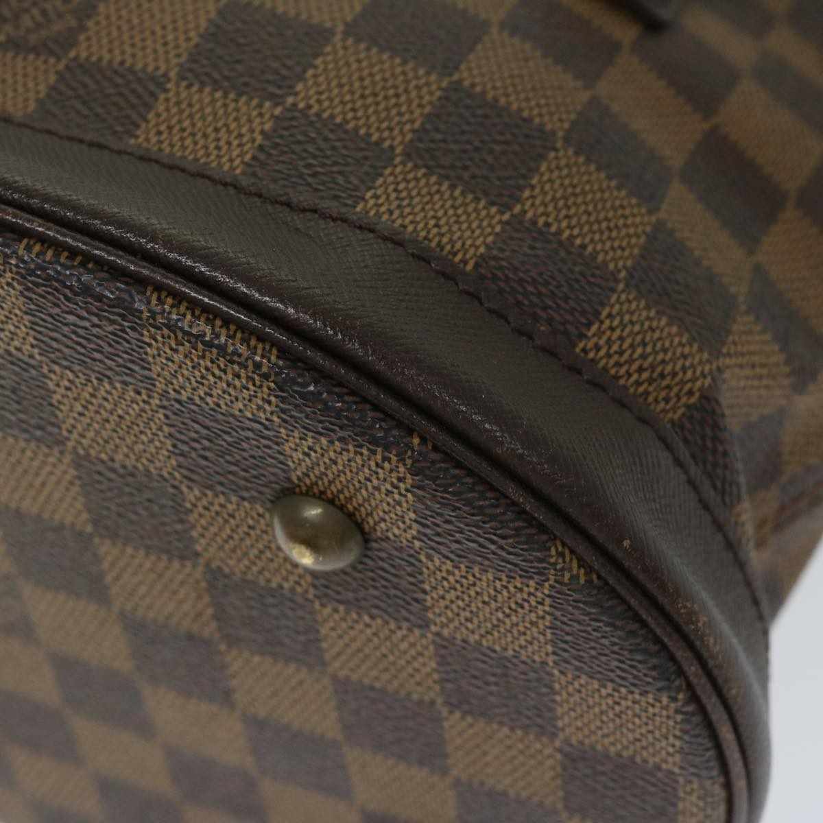 LOUIS VUITTON Damier Ebene Marais Shoulder Bag N42240 LV Auth 67810