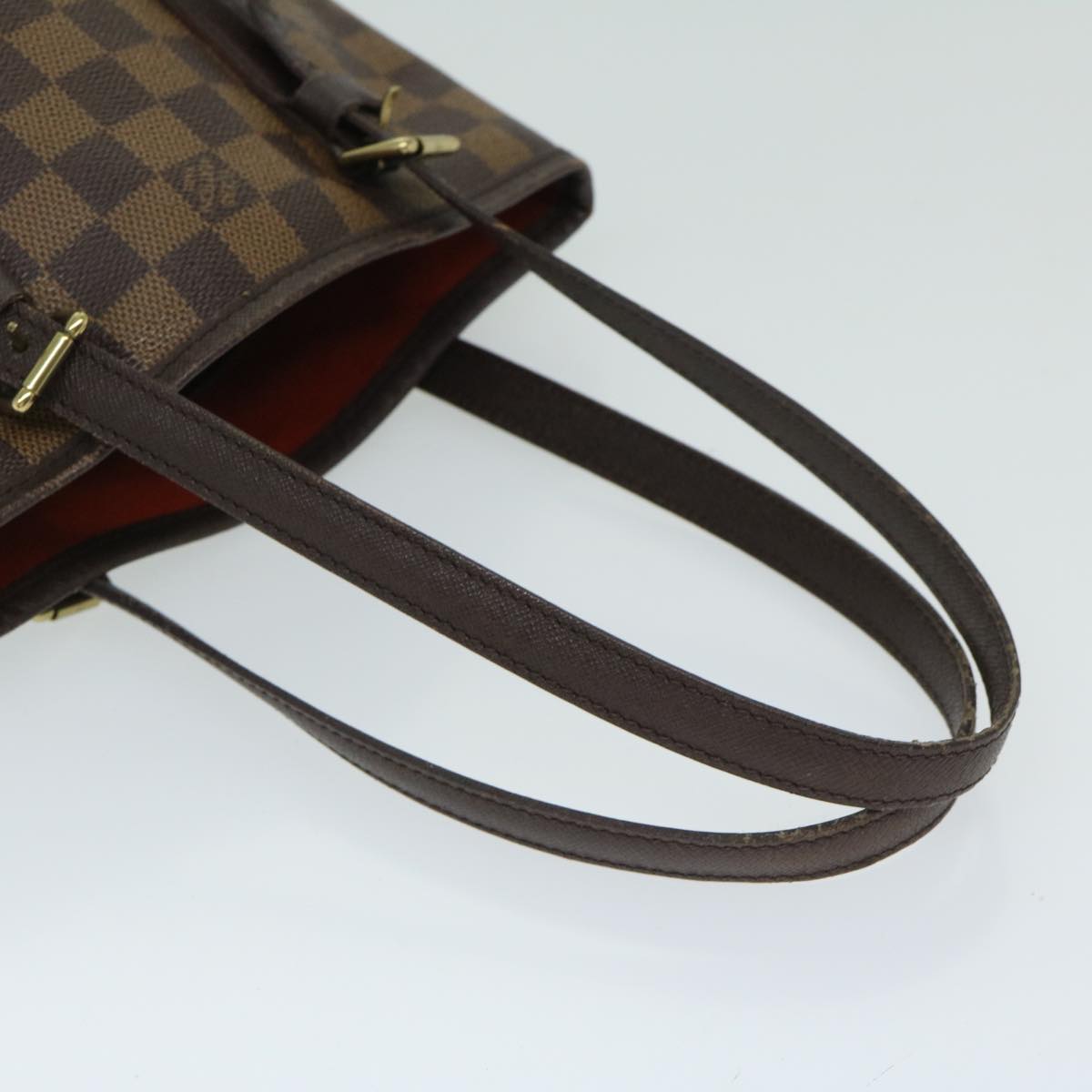 LOUIS VUITTON Damier Ebene Marais Shoulder Bag N42240 LV Auth 67810