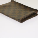 LOUIS VUITTON Damier Ebene Marais Pouch LV Auth 67811-16