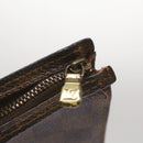 LOUIS VUITTON Damier Ebene Marais Pouch LV Auth 67811-9