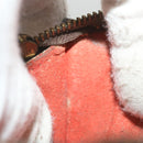 LOUIS VUITTON Damier Ebene Marais Pouch LV Auth 67811-12