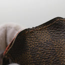 LOUIS VUITTON Damier Ebene Marais Pouch LV Auth 67811-6