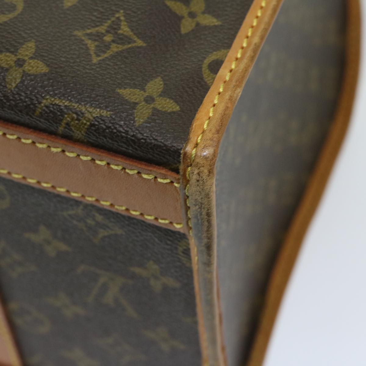 LOUIS VUITTON Monogram Sac Chasseur 40 Pet Carry M41924 LV Auth 67847