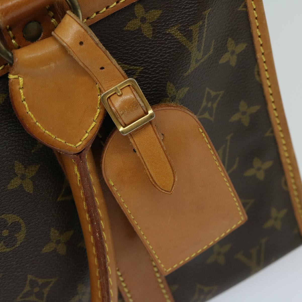 LOUIS VUITTON Monogram Sac Chasseur 40 Pet Carry M41924 LV Auth 67847