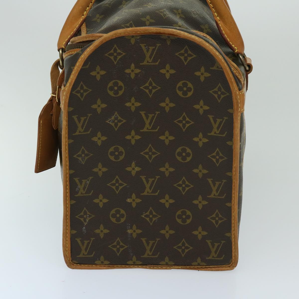 LOUIS VUITTON Monogram Sac Chasseur 40 Pet Carry M41924 LV Auth 67847