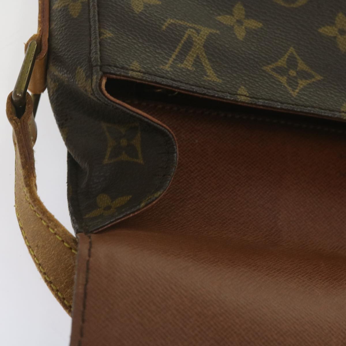 LOUIS VUITTON Monogram Saint Cloud GM Shoulder Bag M51242 LV Auth 67851