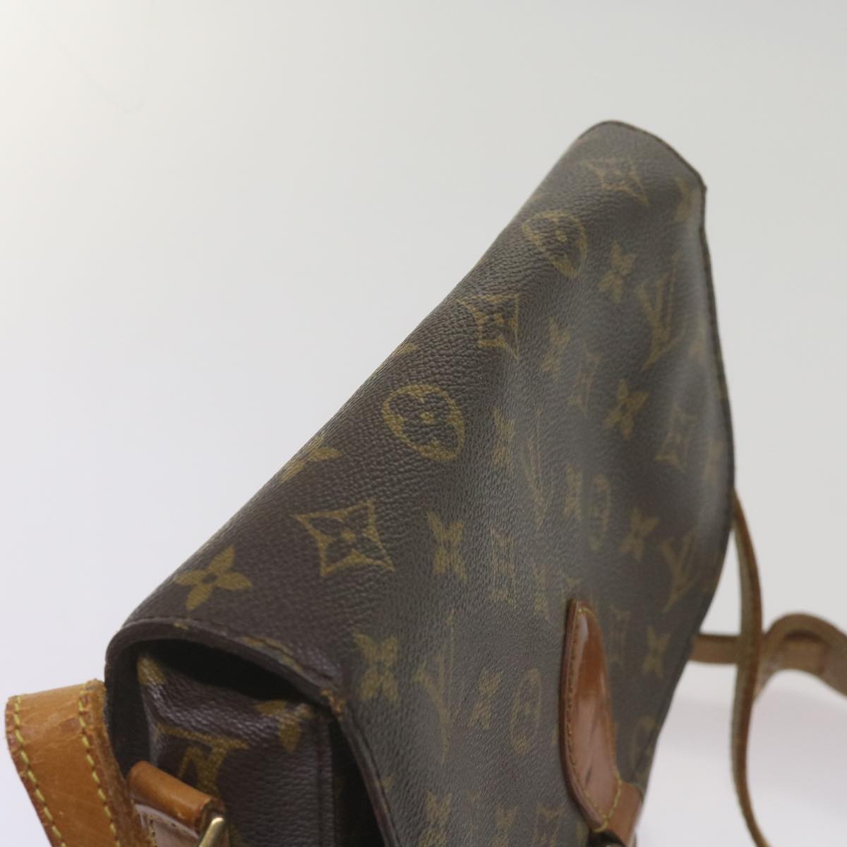 LOUIS VUITTON Monogram Saint Cloud GM Shoulder Bag M51242 LV Auth 67851