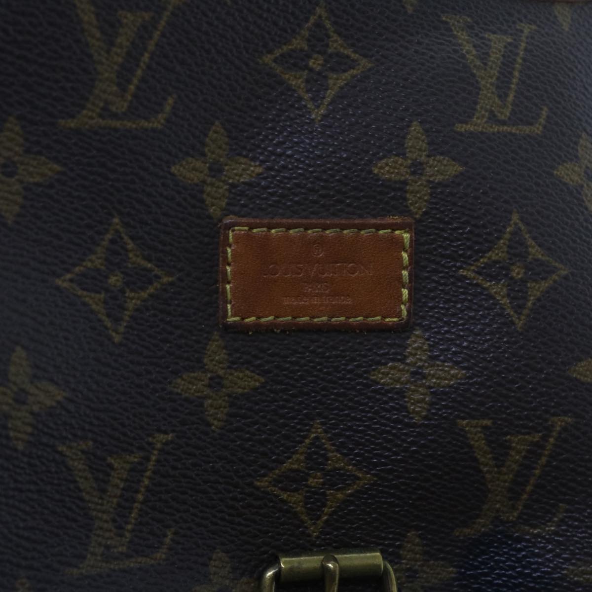 LOUIS VUITTON Monogram Saumur 30 Shoulder Bag M42256 LV Auth 67852