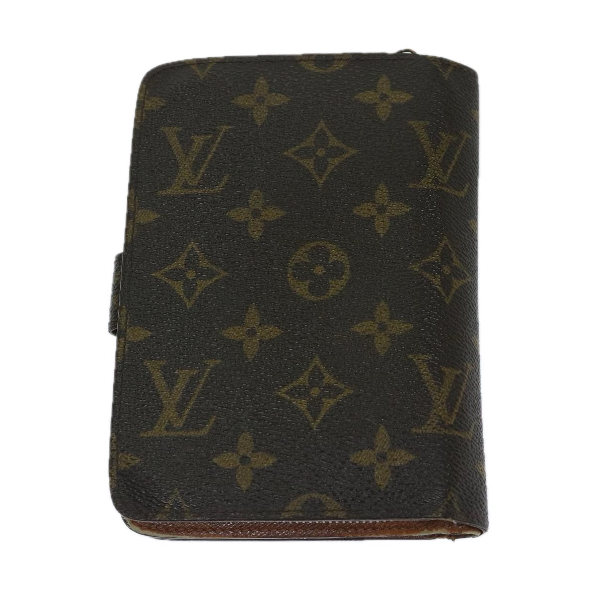 LOUIS VUITTON Monogram Porto Papie Zip Wallet M61207 LV Auth 67854 - 0