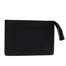 LOUIS VUITTON Epi Trousse Poche Toilette 15 Pouch Black LV Auth 67856-1