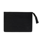 LOUIS VUITTON Epi Trousse Poche Toilette 15 Pouch Black LV Auth 67856-13