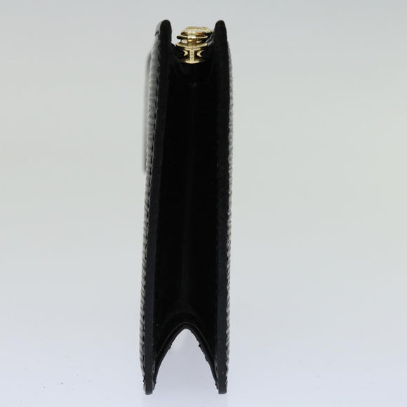 LOUIS VUITTON Epi Trousse Poche Toilette 15 Pouch Black LV Auth 67856