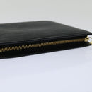 LOUIS VUITTON Epi Trousse Poche Toilette 15 Pouch Black LV Auth 67856-5