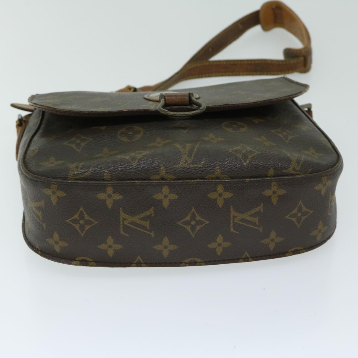 LOUIS VUITTON Monogram Saint Cloud GM Shoulder Bag M51242 LV Auth 67890