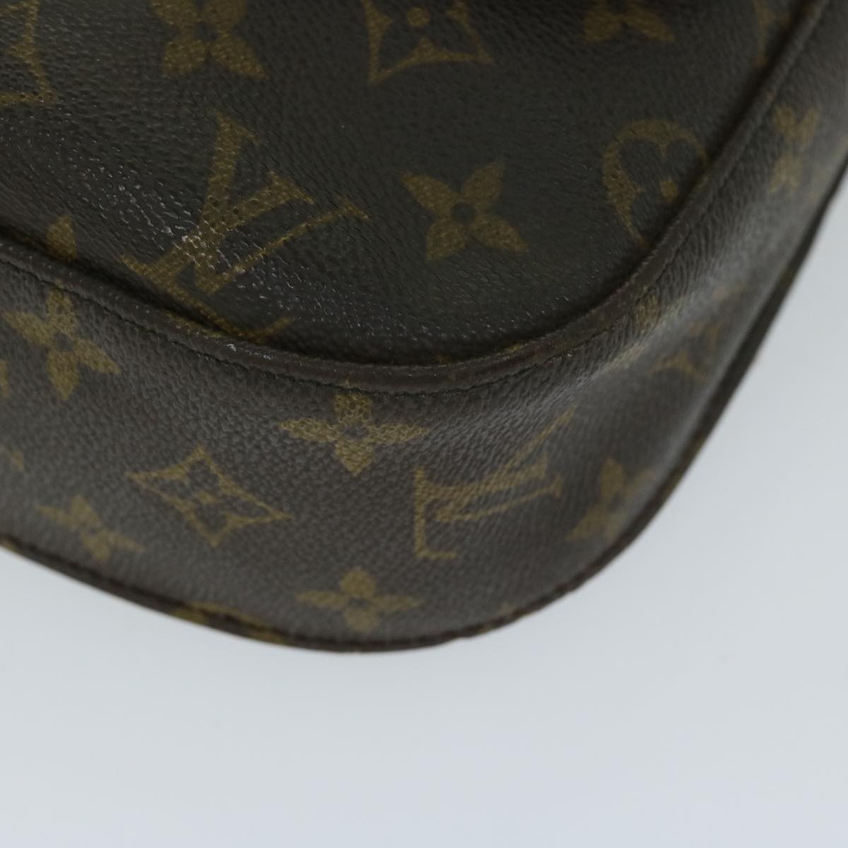 LOUIS VUITTON Monogram Saint Cloud GM Shoulder Bag M51242 LV Auth 67890