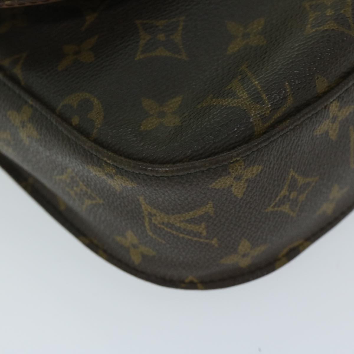 LOUIS VUITTON Monogram Saint Cloud GM Shoulder Bag M51242 LV Auth 67890