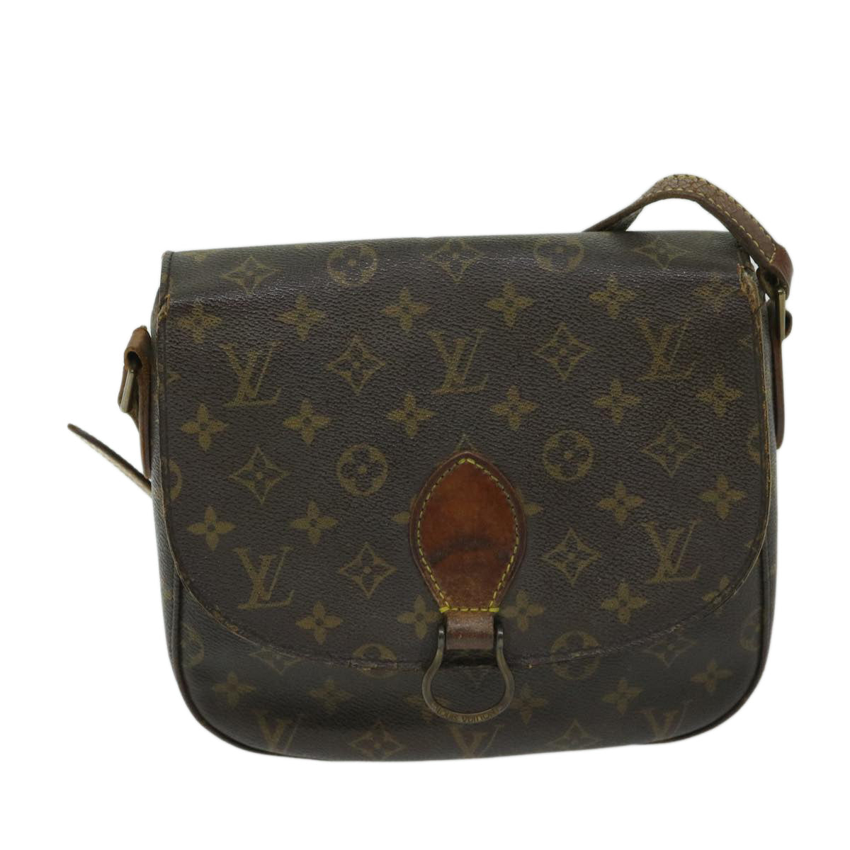 LOUIS VUITTON Monogram Saint Cloud GM Shoulder Bag M51242 LV Auth 67890 - 0