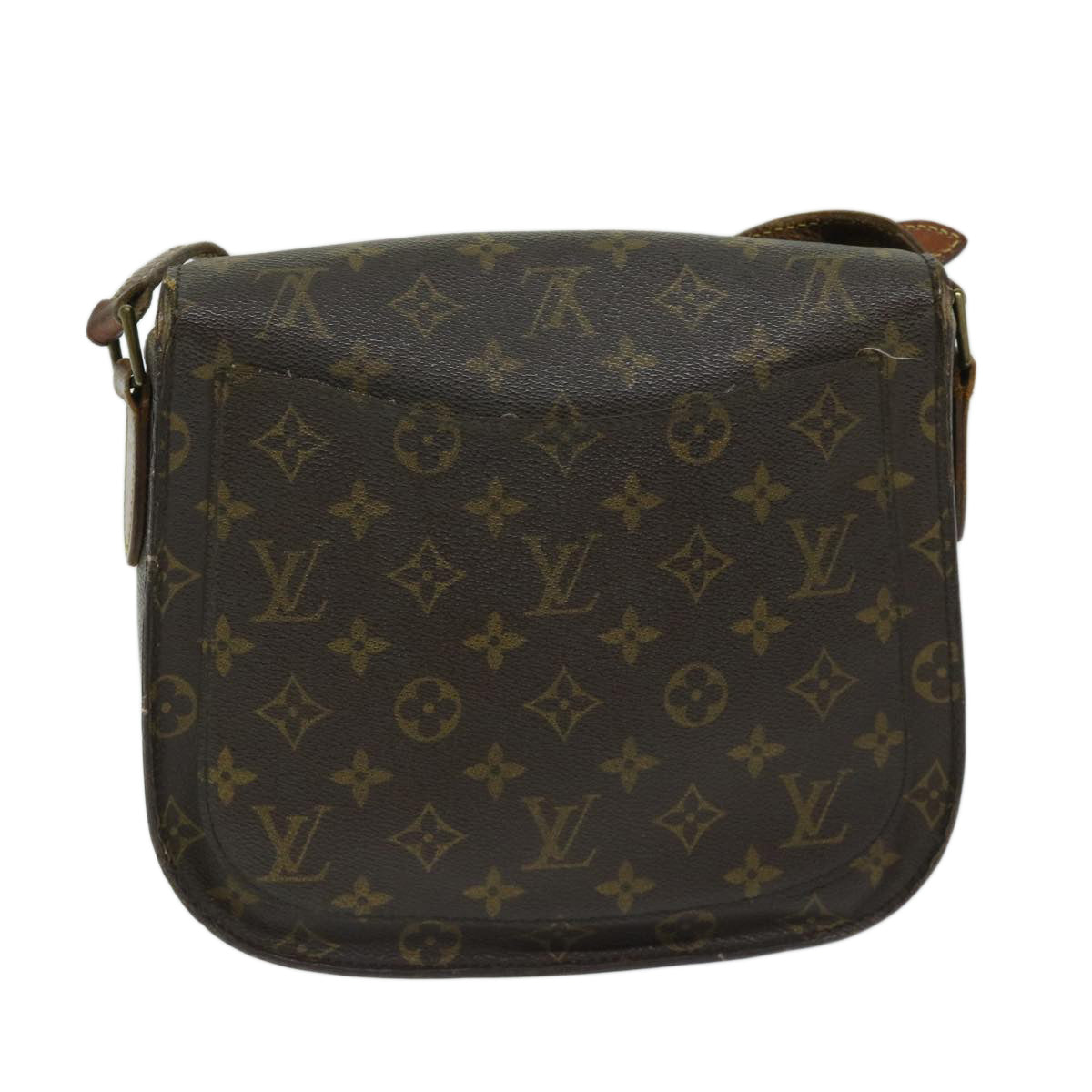 LOUIS VUITTON Monogram Saint Cloud GM Shoulder Bag M51242 LV Auth 67890