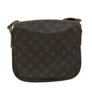 LOUIS VUITTON Monogram Saint Cloud GM Shoulder Bag M51242 LV Auth 67890-2