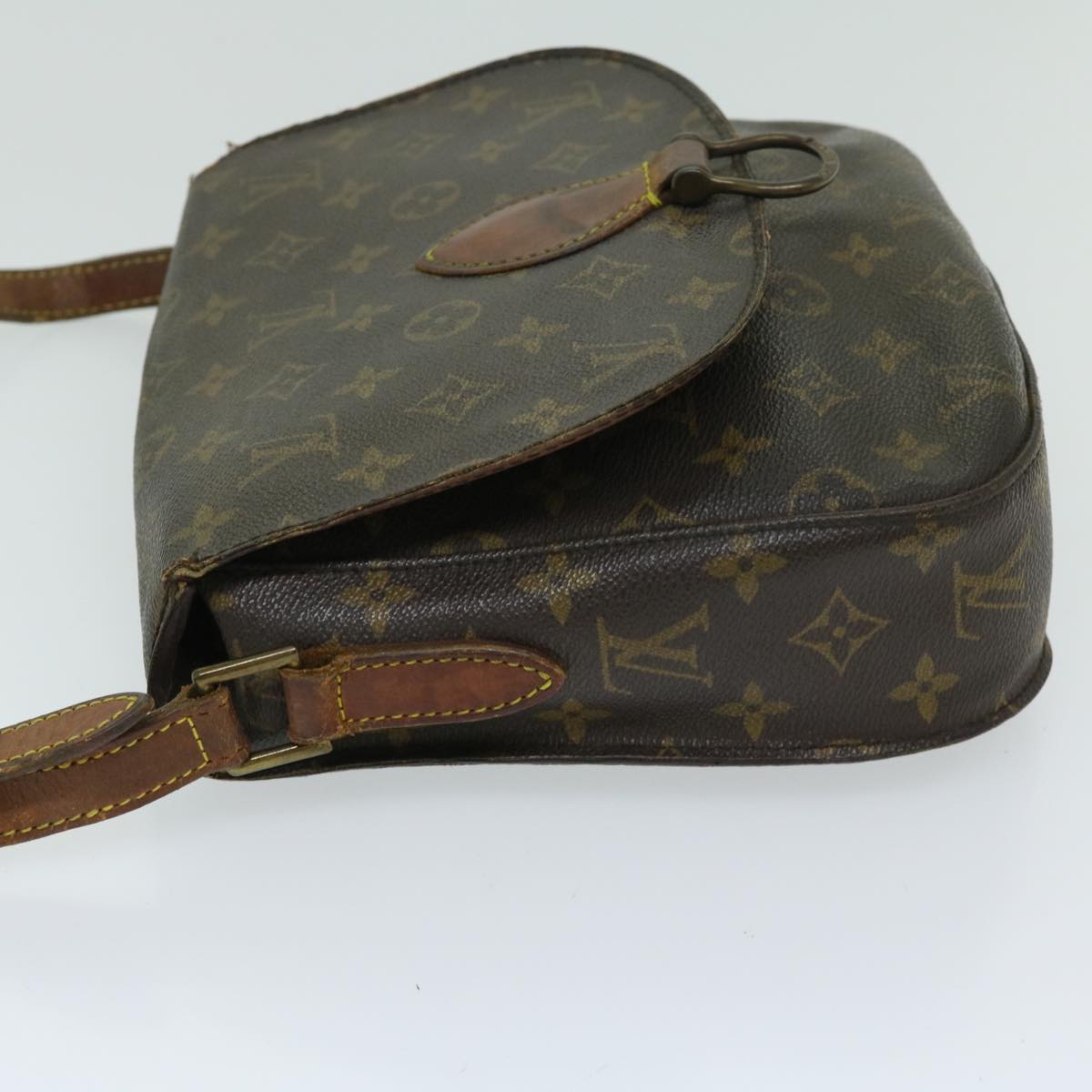 LOUIS VUITTON Monogram Saint Cloud GM Shoulder Bag M51242 LV Auth 67890