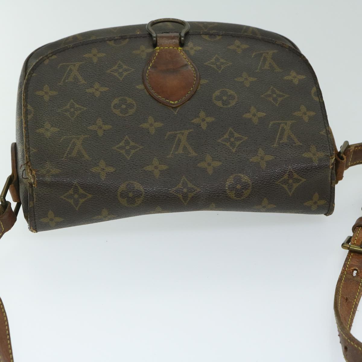 LOUIS VUITTON Monogram Saint Cloud GM Shoulder Bag M51242 LV Auth 67890