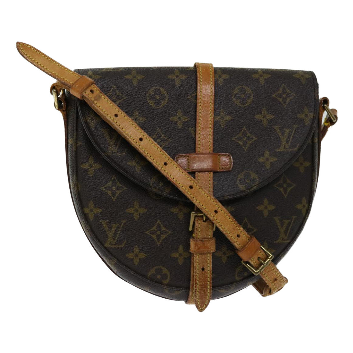 LOUIS VUITTON Monogram Chantilly MM Shoulder Bag M51233 LV Auth 67891