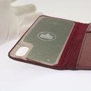 LOUIS VUITTON Epi iPhone X / XS Folio iPhone Case Fuchsia M64468 LV Auth 67902-10