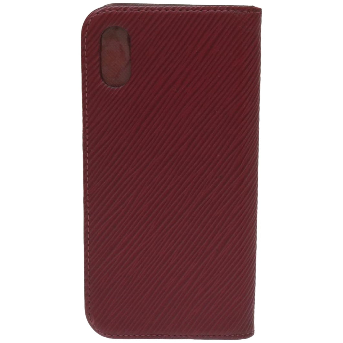 LOUIS VUITTON Epi iPhone X / XS Folio iPhone Case Fuchsia M64468 LV Auth 67902 - 0