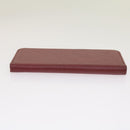 LOUIS VUITTON Epi iPhone X / XS Folio iPhone Case Fuchsia M64468 LV Auth 67902-3