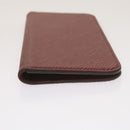 LOUIS VUITTON Epi iPhone X / XS Folio iPhone Case Fuchsia M64468 LV Auth 67902-6