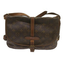 LOUIS VUITTON Monogram Saumur 30 Shoulder Bag M42256 LV Auth 67919-2