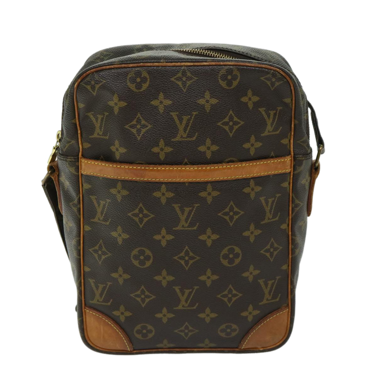 LOUIS VUITTON Monogram Danube MM Shoulder Bag M45264 LV Auth 67920