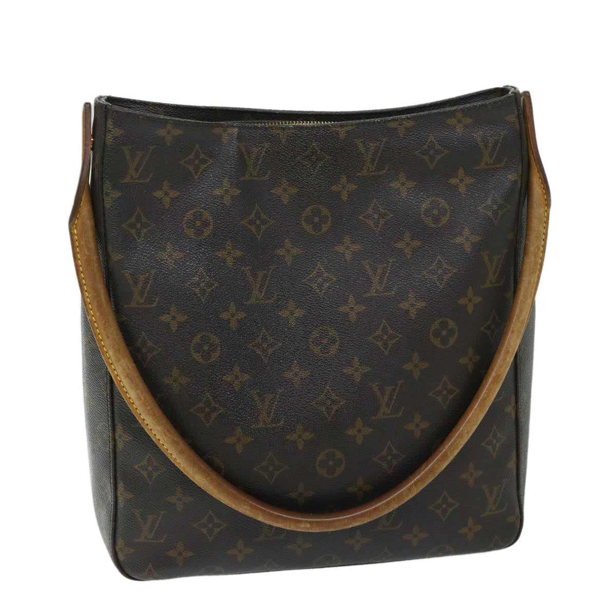 LOUIS VUITTON Monogram Looping GM Shoulder Bag M51145 LV Auth 67924