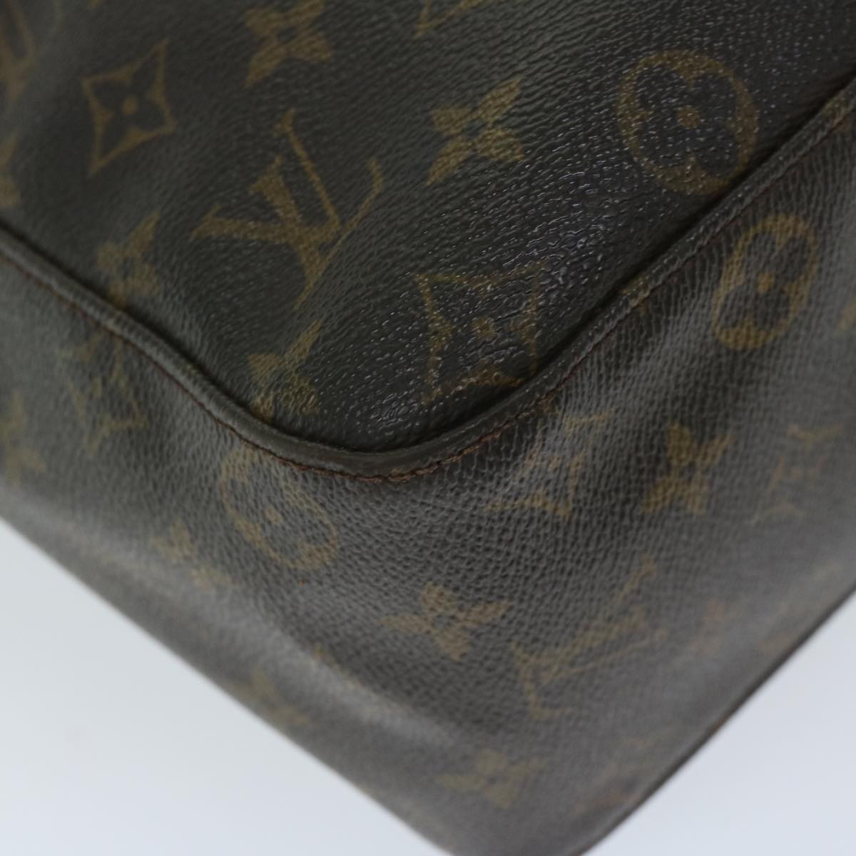 LOUIS VUITTON Monogram Looping GM Shoulder Bag M51145 LV Auth 67924