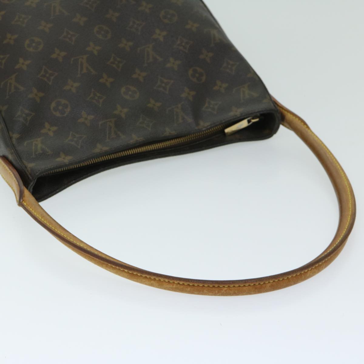 LOUIS VUITTON Monogram Looping GM Shoulder Bag M51145 LV Auth 67924