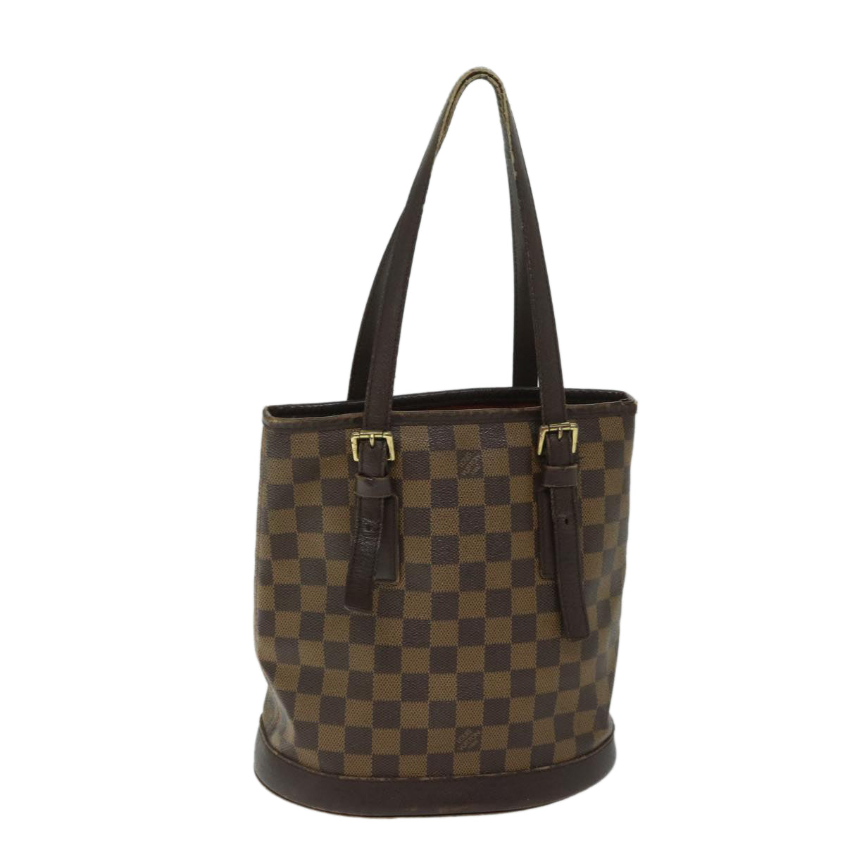 LOUIS VUITTON Damier Ebene Marais Shoulder Bag N42240 LV Auth 67933