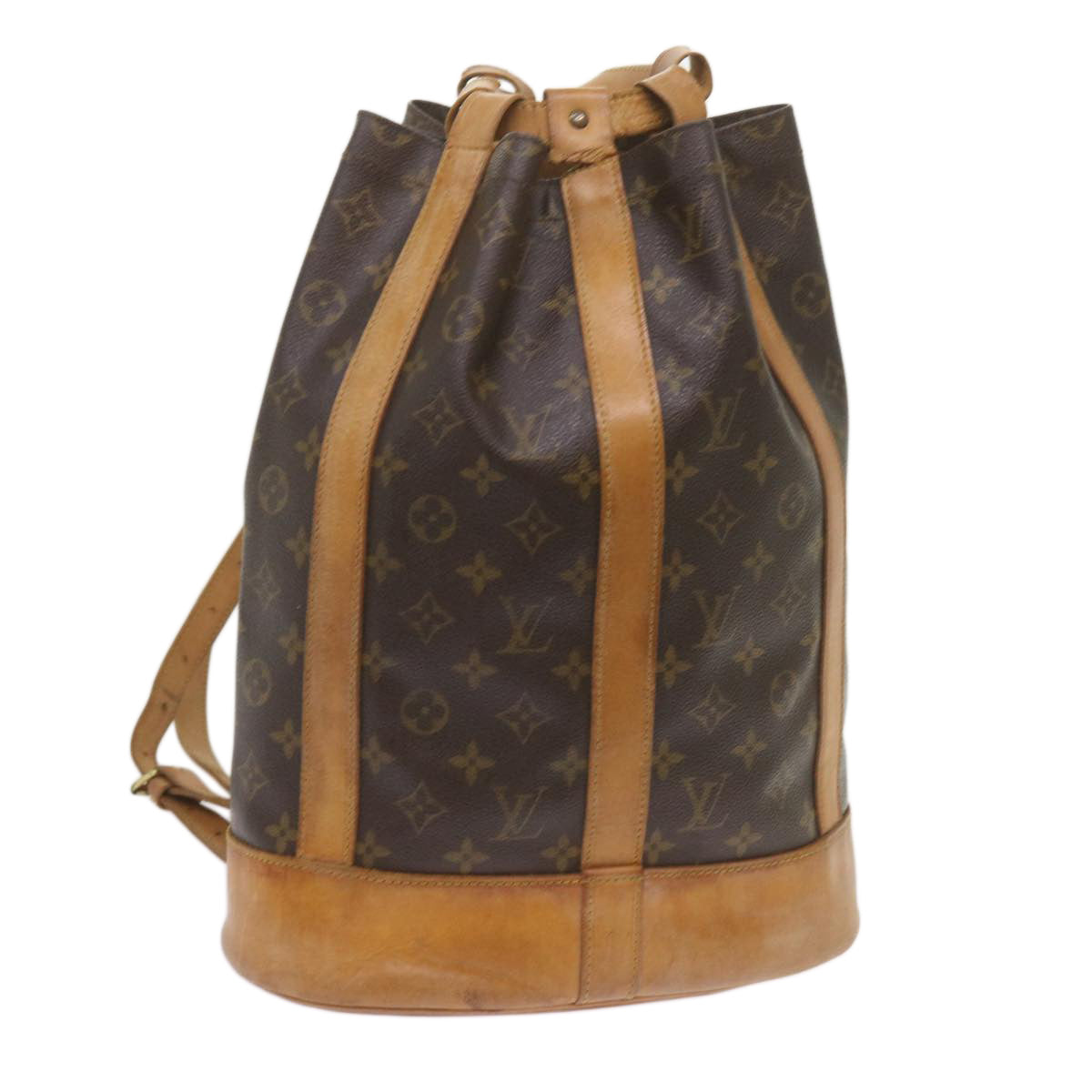 LOUIS VUITTON Monogram Randonnee PM Shoulder Bag M42243 LV Auth 67936