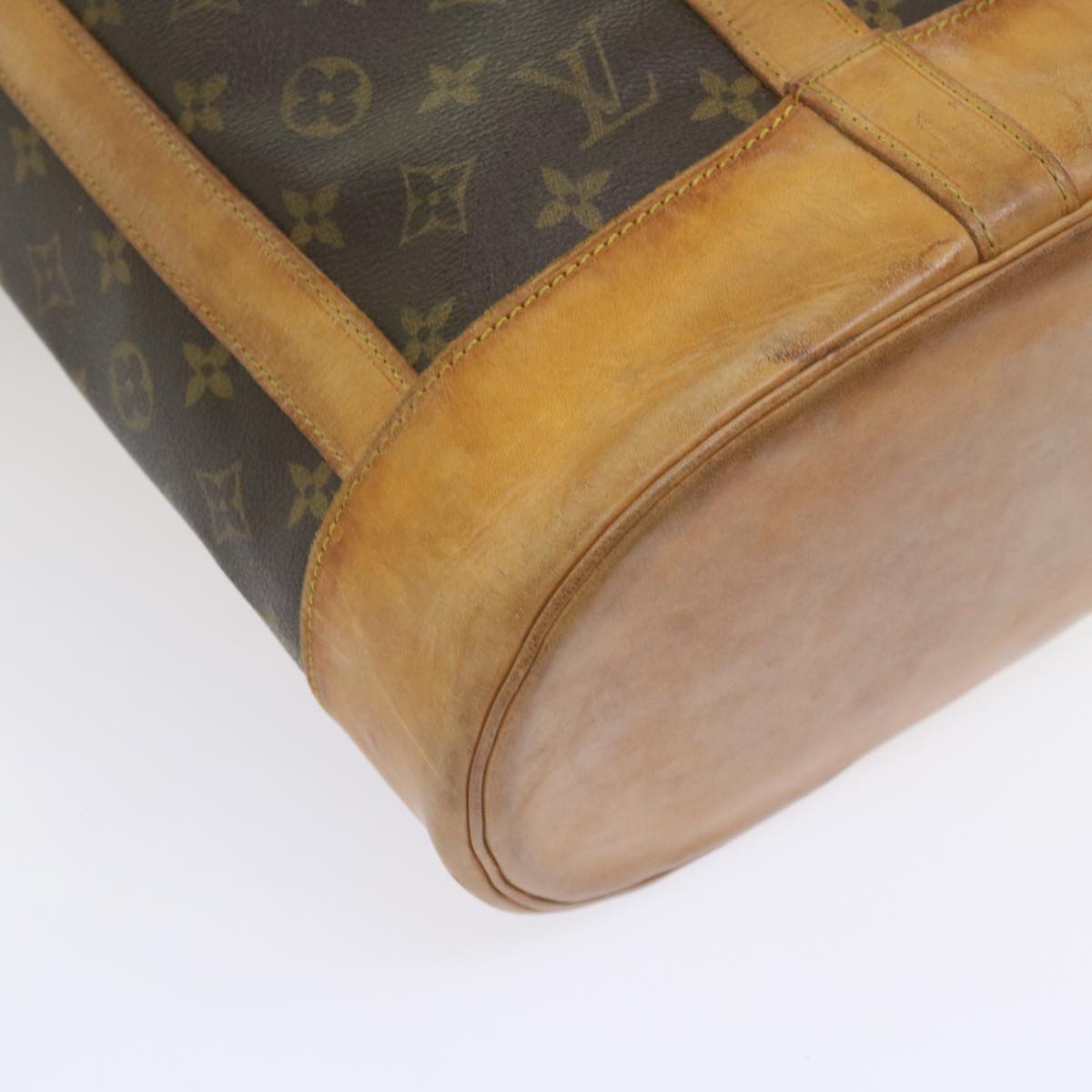 LOUIS VUITTON Monogram Randonnee PM Shoulder Bag M42243 LV Auth 67936