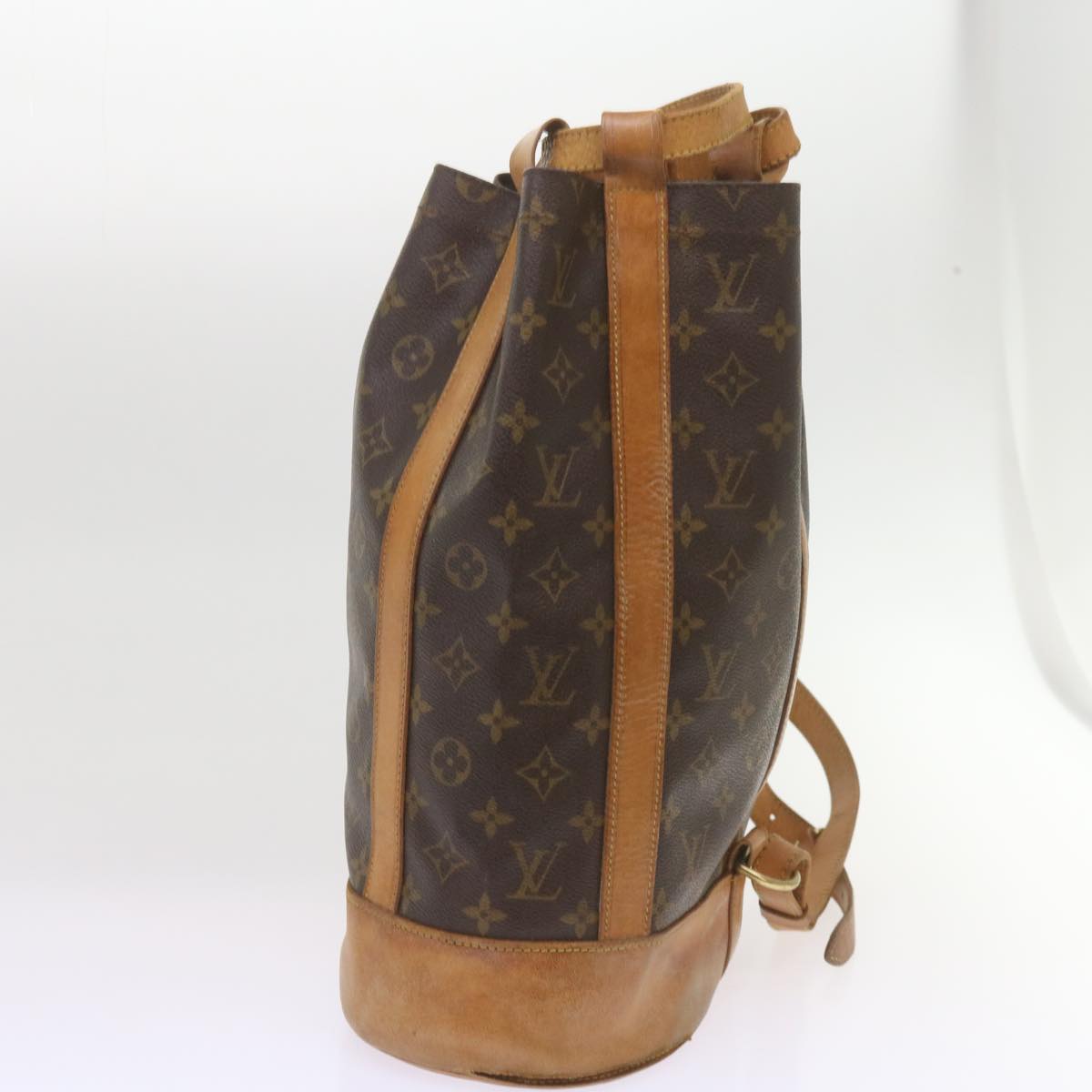 LOUIS VUITTON Monogram Randonnee PM Shoulder Bag M42243 LV Auth 67936