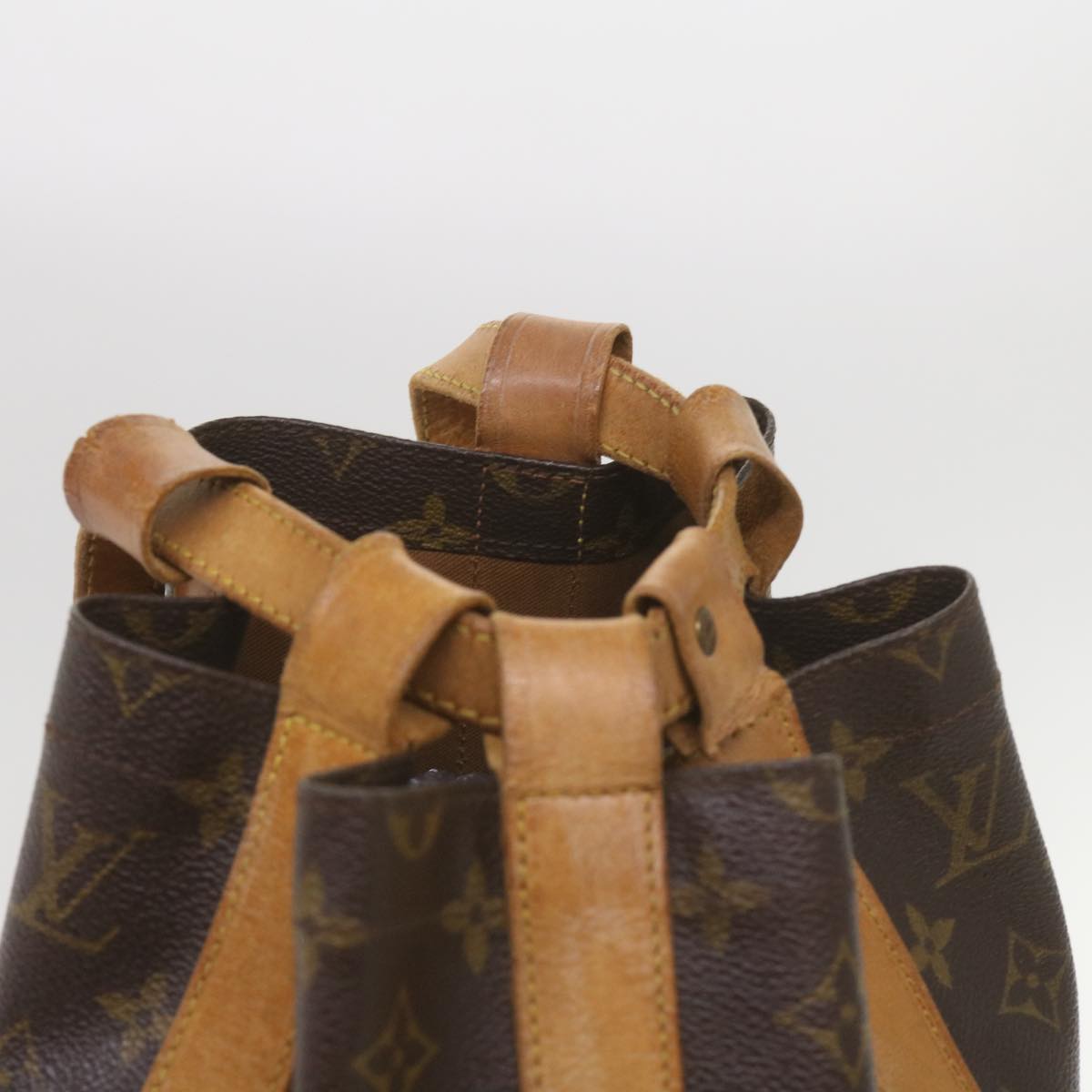 LOUIS VUITTON Monogram Randonnee PM Shoulder Bag M42243 LV Auth 67936