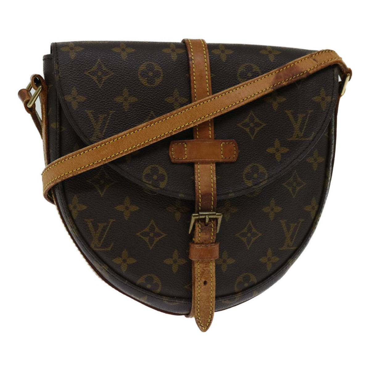 LOUIS VUITTON Monogram Chantilly MM Shoulder Bag M51233 LV Auth 67937