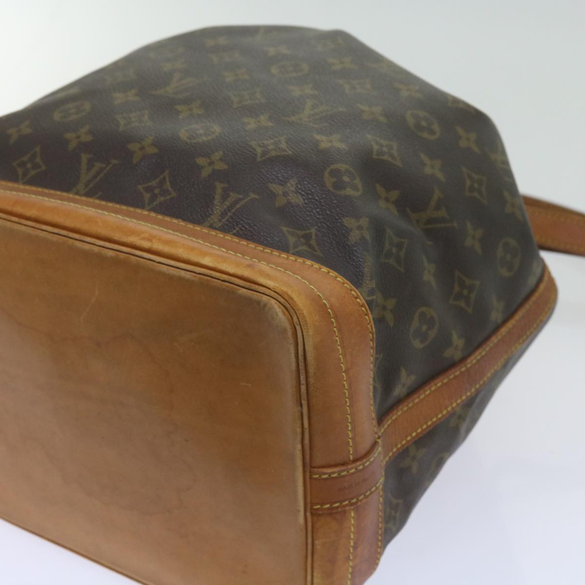 LOUIS VUITTON Monogram Noe Shoulder Bag M42224 LV Auth 67939