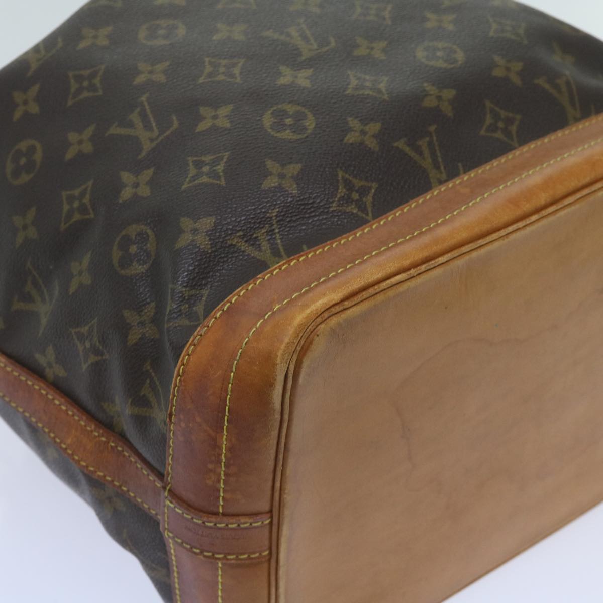 LOUIS VUITTON Monogram Noe Shoulder Bag M42224 LV Auth 67939