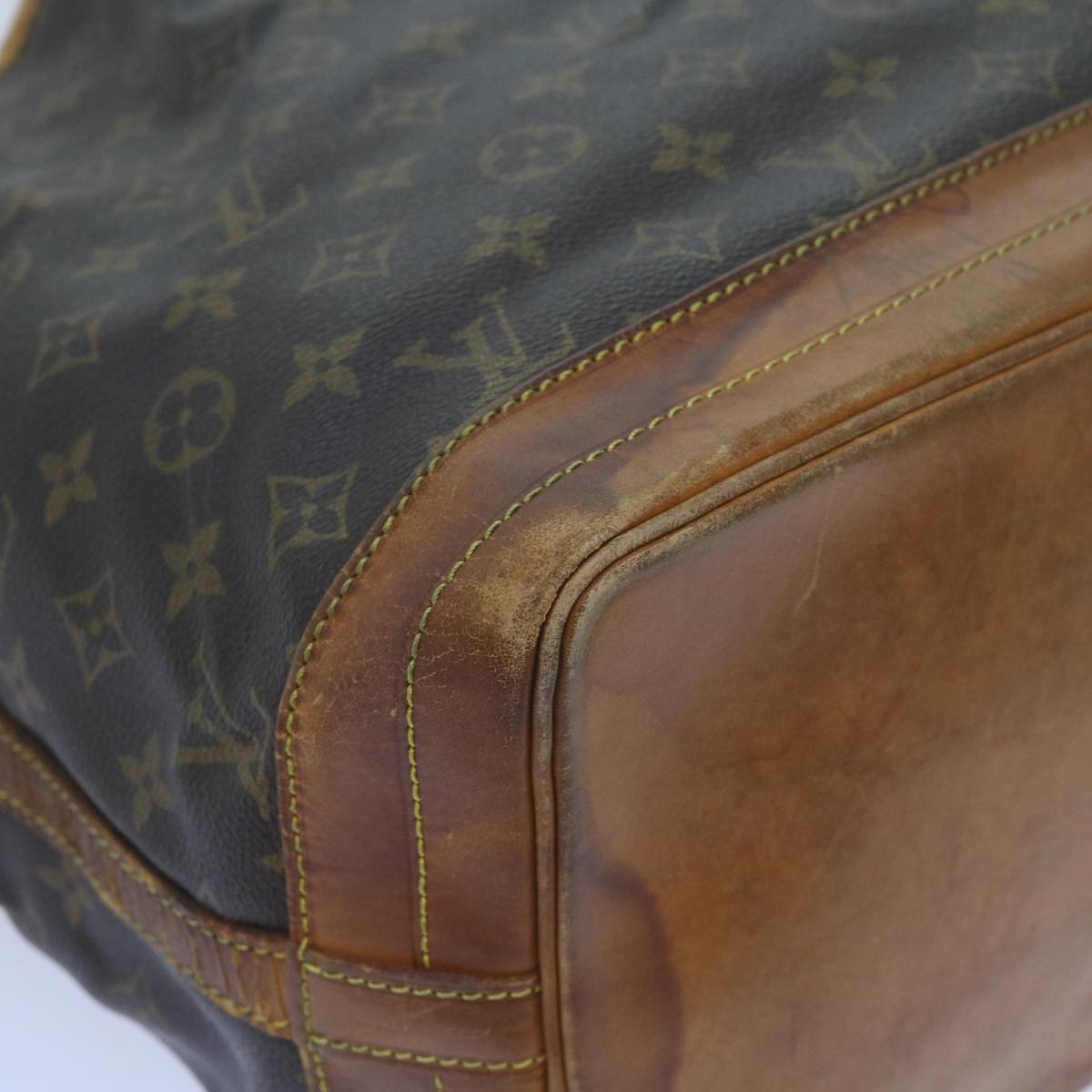 LOUIS VUITTON Monogram Noe Shoulder Bag M42224 LV Auth 67941