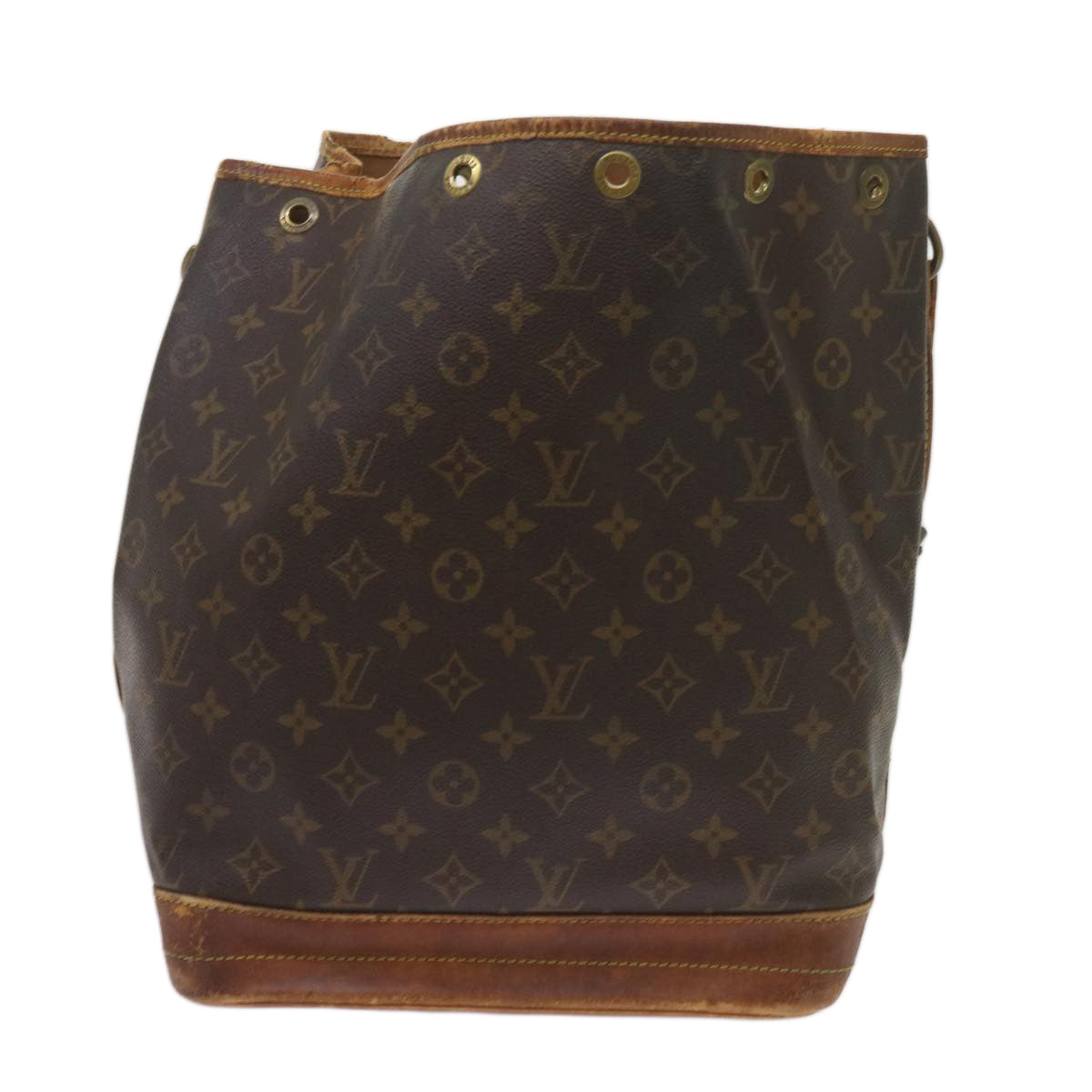 LOUIS VUITTON Monogram Noe Shoulder Bag M42224 LV Auth 67941